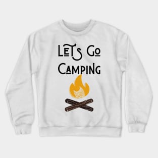 camping tee Crewneck Sweatshirt